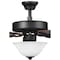 Progress Lighting AirPro Collection 52" Five-Blade Ceiling fan w/White Etched Light Kit P2599-129 - alternate 4